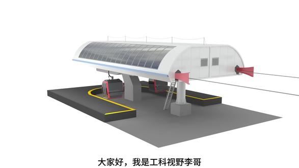 缆车真的安全吗?缆车的工作原理与缆绳分离 3D动画演示向您直观的展示缆车的工作原理,以及缆车是否安全?缆车是如何与缆绳分离的?#3D动画演示