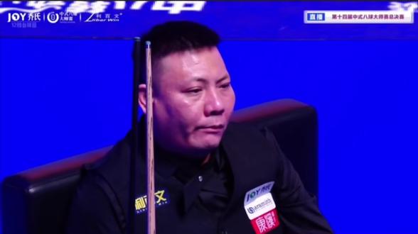 巅峰对决 薛珍麒郑宇伯决战乔氏TV台 宝哥可曾想起巅峰时的自己#薛珍麒 #郑宇伯#乔氏大师赛 #中式八球