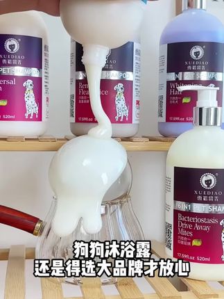 【经典香】雪貂留香沐浴露500ml祛味通用持久专用雪貂狗狗沐浴露#狗狗留香沐浴露 #好物推荐🔥 #宠物美容 #好物安利 #好物分享🔥
