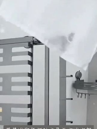 浴室免打孔吸盘毛巾浴巾架厕所洗手间置物架收纳挂架#免打孔吸盘毛巾架 #置物架 #置物架收纳挂架 #好物推荐🔥