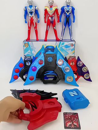 泽塔奥特曼黄昏玩具武器贝利亚魔剑勋章收纳盒软奥特曼变身器 #玩具推荐 #奥特曼升华器