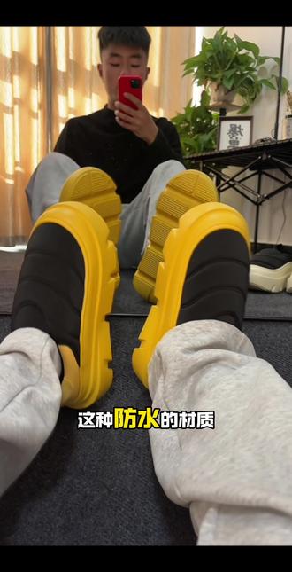 情侣包头棉鞋!零下20度脚不冷,出门炸街还般配#宝藏鞋子 #鞋子推荐 #棉鞋 #亚束拖鞋 #包头棉鞋