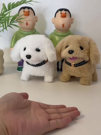 #我要上热门 谁发明了这个电动小狗狗,真是太好玩了,会进会退,还会发出声音,孩子玩一整天了,太可爱了。#益智玩具#小狗玩具 #可爱萌宠 #电动毛绒狗狗 #宝宝玩具