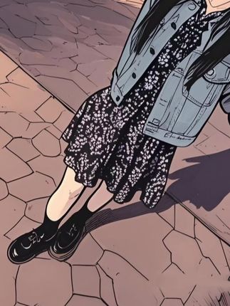 大码女装盐甜系穿搭时尚秋装裙子牛仔外套显瘦碎花连衣裙秋#穿搭@DOU+上热门