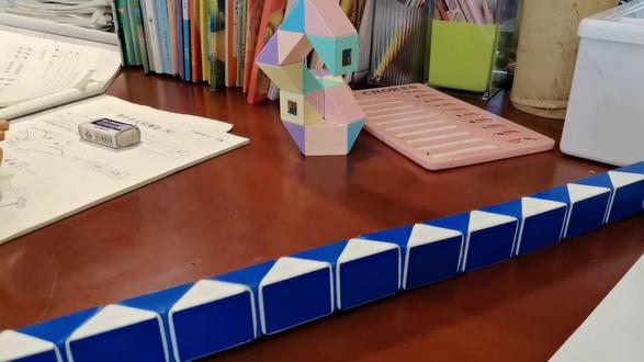 我真的在试图用三分钟怎么让你将魔尺折成腕龙