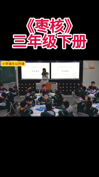 三年级下册《枣核》 三年级下册《枣核》小学语文特级教师优质公开课名师示范课新课标学习任务群赛课一等奖(含配套课件教案逐字稿)
