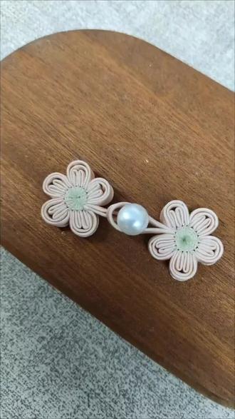 #我的手工作品 #软花扣 梅花软花扣教程