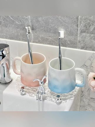 #浴室好物   #漱口杯  #刷牙杯  #情侣杯  #陶瓷杯