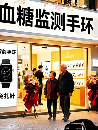 黑科技新升级血糖手表2025新款血糖监测手表尿酸血脂心率血压监测手环#智能多功能电话手表 #运动手表
