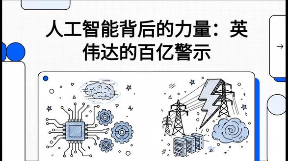“缺电大会”与电力变革:英伟达一纸会议如何撬动电源产业链#财经新闻解读 #深水时光