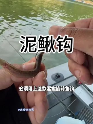 主钓翘嘴鳜鱼鲈鱼等等,旋转鱼钩可以防缠绕,避免子线打结#钓鱼 #钓鱼技巧 #翘嘴 #鱼钩 #路亚翘嘴用饵选择