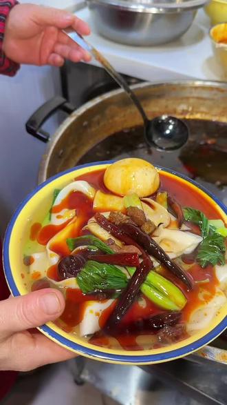 太和板面制作全过程#安徽太和板面#牛肉板面