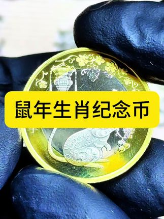 #生肖鼠#纪念币#收藏#老钱币@抖音小助手