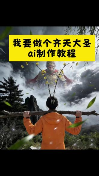我要做个齐天大圣ai免费制作教程#齐天大圣 #剪映 #我要做个齐天大圣 #我要做个齐天大圣ai #我要做个齐天大圣一键做同款 我要做个齐天大圣 我要做个齐天大圣