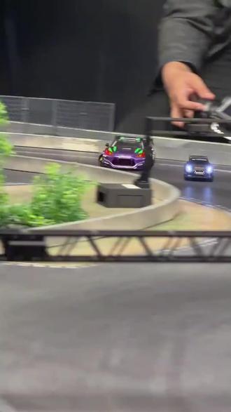 宏星模型-1/43合金全比例rc遥控漂移车陀螺仪静音桌面迷你四驱#遥控车 #模型 #小比例车模