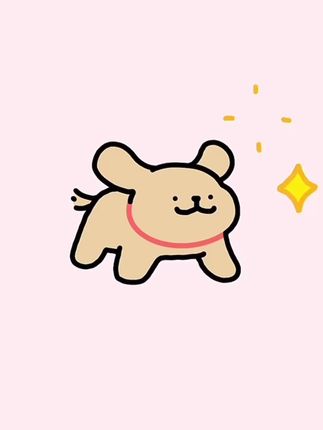 #线条小狗 #小鸡毛 #情侣日常 如何把小鸡毛骗走呢