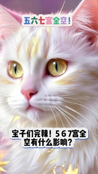 什么?五六七宫全空#星盘 #星盘解析 #星盘分析