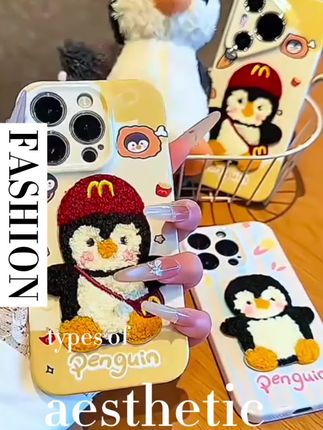 小企鹅手机壳#动画动漫