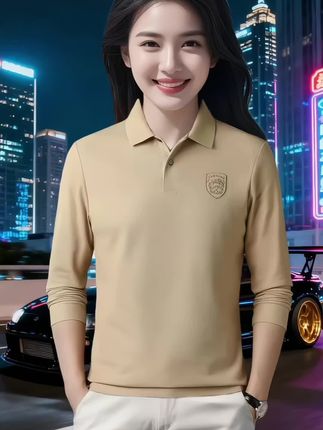 #polo衫 #品质男装 #百搭上衣 #面料舒适透气 #长袖t恤