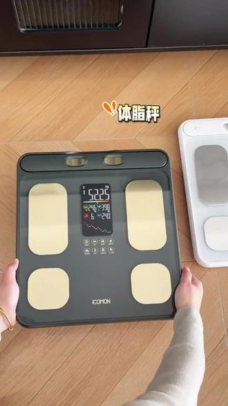 沃莱科技P3八电极体脂秤电子人体称体重家用小型高精准度智能健身#体脂秤 #家用秤 #智能秤 #健身秤 #高精准秤