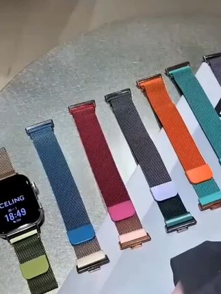 @适用华为Fit4表带新款渐变色华为fit3米兰尼斯腕带watchfit3专用,好物分享