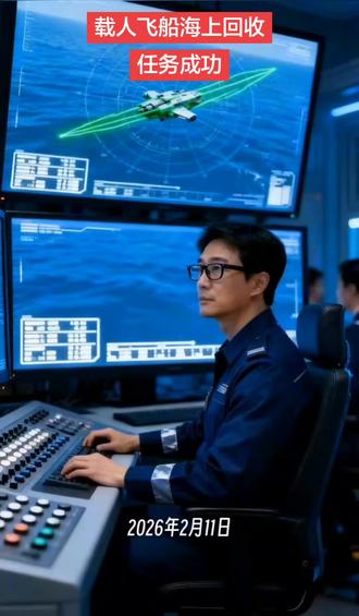 #我国完成首次载人飞船返回
舱海上搜索回收任务