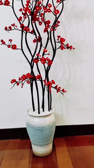 #扭扭棒
扭扭棒落地梅花教程