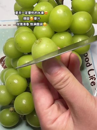 #一口掉进水果味的夏天 #晴王 #晴王葡萄 #阳光玫瑰葡萄 #优质水果