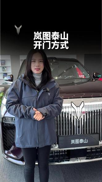 今天教你岚图泰山的几种开门方式#岚图泰山