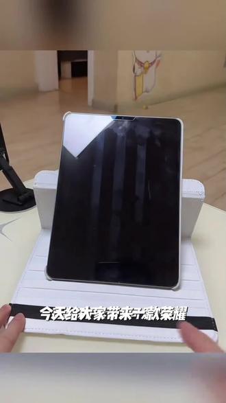 荣耀系列平板8保护套旋转新款12寸荔枝纹honorPad8横竖支撑荣耀9