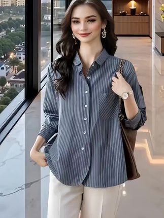 #上衣穿搭 #女装穿搭 #洋气小衫 #衬衫穿搭 #时尚女装穿搭