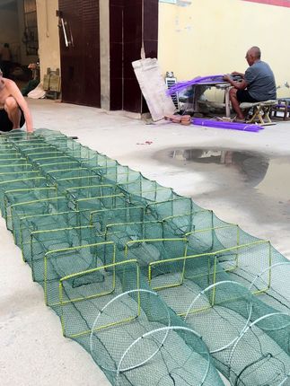 #源头实力厂家 #捕鱼网笼 #鱼虾笼 #真实户外