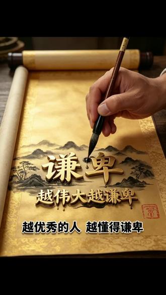 越优秀的人,越懂得谦卑
泰戈尔曾说:当我们大为谦卑的时候,便是我们最近于伟大的时候。
生活里,有人稍有成绩便骄傲自满,反而止步不前。真正厉害的人,往往待人谦和、行事低调。懂得放低姿态,正视自身不足,虚心学习、包容他人。不炫耀、不浮躁,在平凡中沉淀自己。常怀谦卑之心,守住本心踏实前行,既能收获好人缘,也能不断成长,一步步走向从容与丰盈。
# 人生感悟 #处世智慧 #泰戈尔语录 #心态修炼#经典古籍抄写