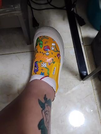 我这大肥脚丫子都能穿上了
