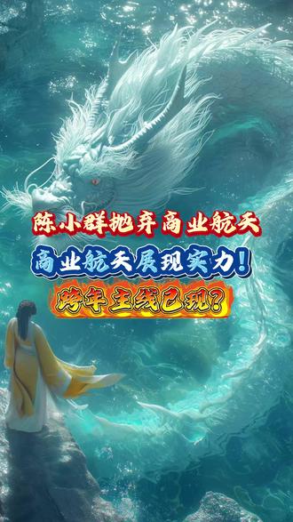 陈小群抛弃商业航天!但偏偏你最争气!展现实力跨年主线要换天? #财经 #热门 #股民 #陈小群 #干货分享