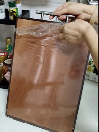 PENZ进口乌檀木不锈钢菜板双面防霉加大加厚欧式大号双面砧板#菜板 #乌檀木菜板 #不锈钢菜板