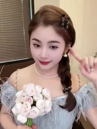 偏刘海时尚百搭美美哒