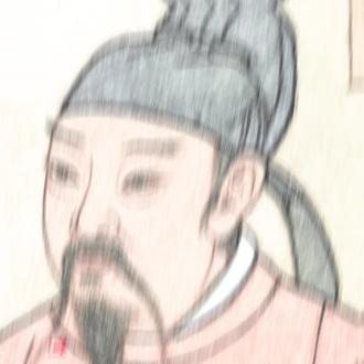 王安石自画像 王安石不仅字写的好,画画的也不错