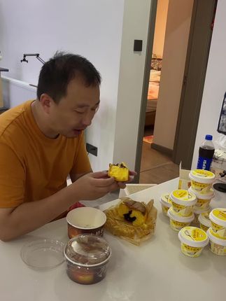 不好吃卷步子 不甜不油不干奶香鸡蛋香软乎乎