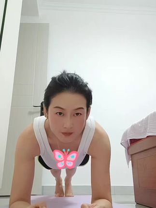 #平板支撑挑战 #酸爽