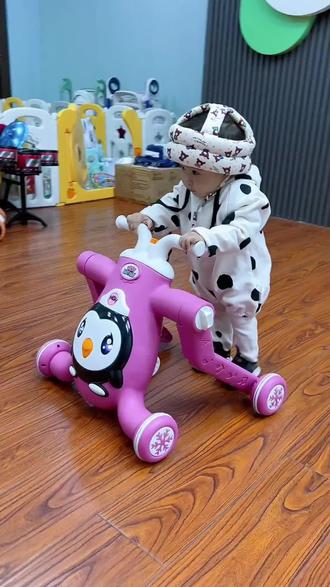 婴儿学步车手推车多功能三合一防侧翻防o型腿 可滑行可学步可助步#好物推荐#宝妈推荐#宝宝学步车