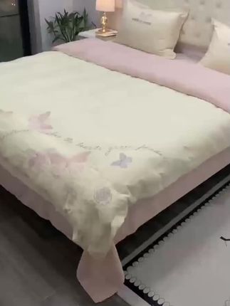 #轻奢纯棉四件套#全棉四件套#高颜值床品#家纺床上用品#高级感四件套