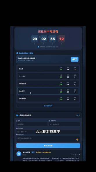 徐州铜山二模成绩出来了