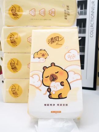 #强烈推荐 #生活用纸 清风挂抽 四层加厚