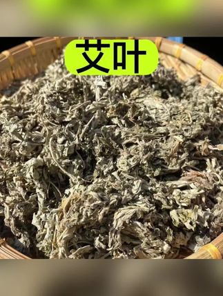 【野艾叶艾绒】甘肃三年陈艾野艾叶 野外采集艾草艾绒 1斤包邮#艾叶#艾绒#艾草