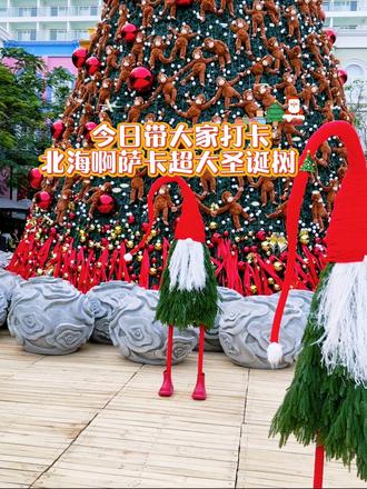打卡北海超大圣诞树#vlog #看过来 #圣诞节 #打卡攻略 #吃喝玩乐