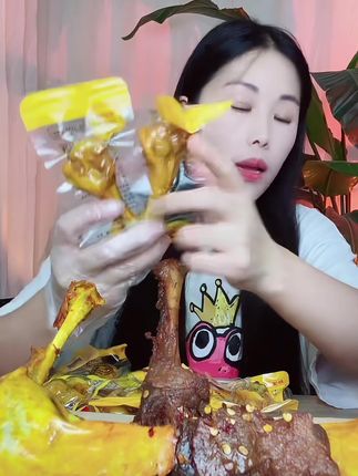 #好物推荐🔥 麻辣鸭翅根盐焗鸭小腿风干鸭腿非五香鸡腿开袋即食卤乡巴佬味零食