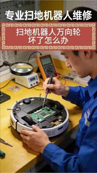 扫地机万向轮坏了要寄售后去维修?我说不用寄 一分钟教会你自己更换 #维修分享 #扫地机器人维修 #使用小技巧 #家电维修 #上热门