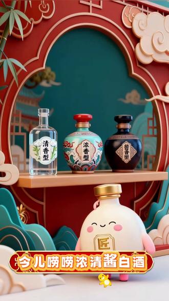 30秒分清浓清酱!酿酒老炮匠憨憨教你选酒不踩坑#匠论酒 #传统工艺酿酒