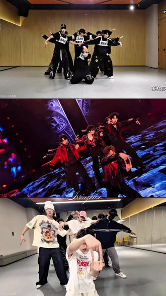 美杜莎 联排🆚现场版🆚纪录片 三版对比
#时代峰峻 #TF家族 #tf家族三代 #TF家族四代 #练习室